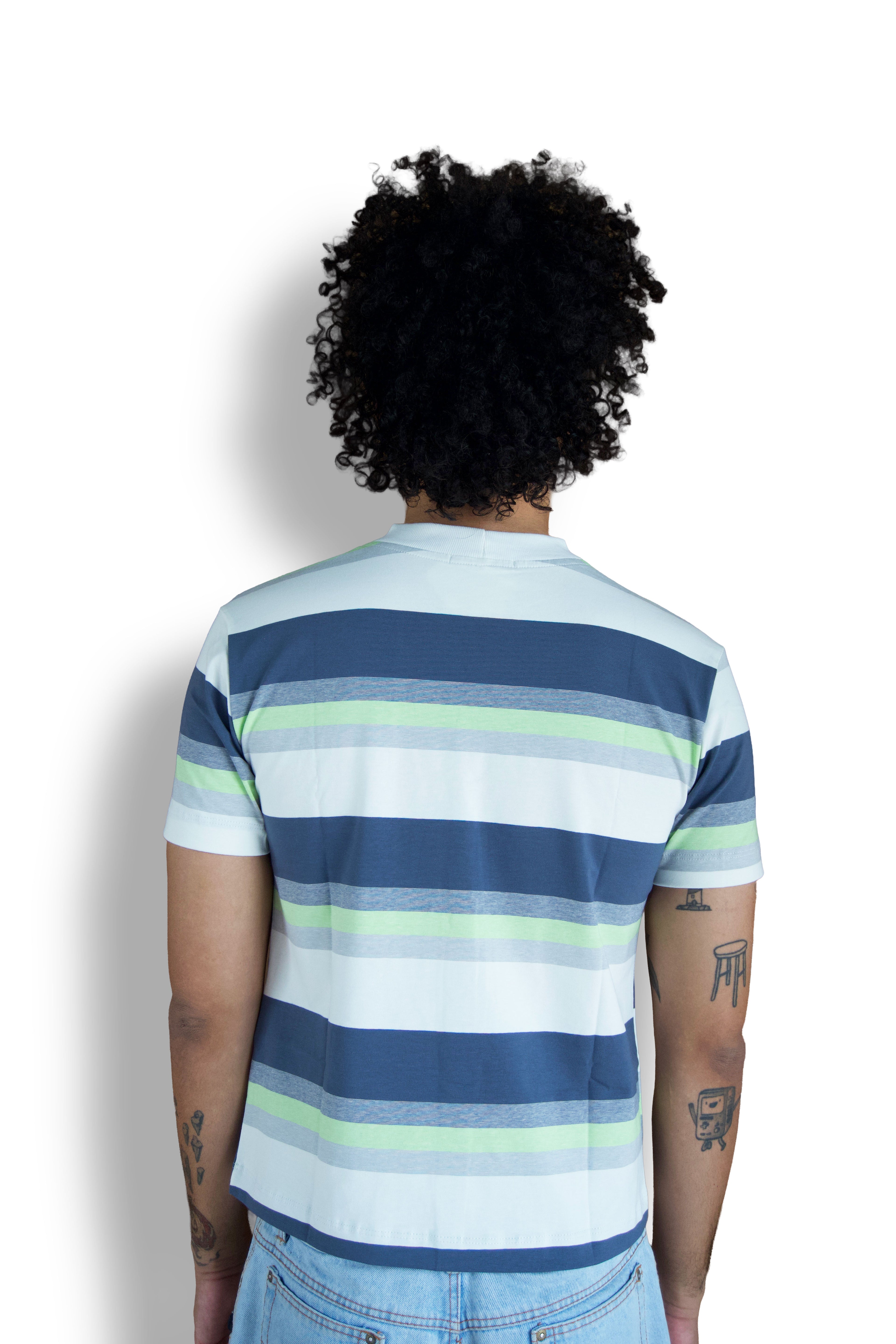 Camiseta Listrada Candy Colors