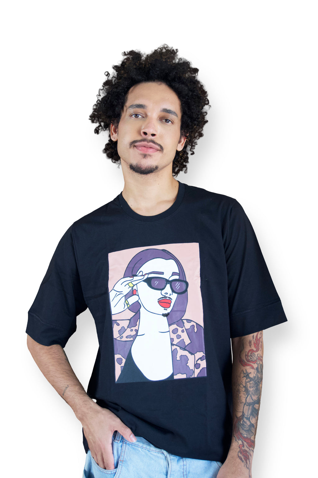 Camiseta Bigode de Respeito