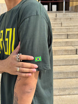Camiseta Verde Brasil com Manga